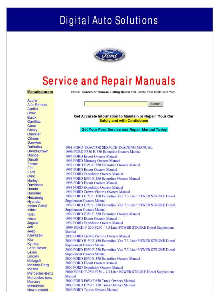 02 ford escape owners manual