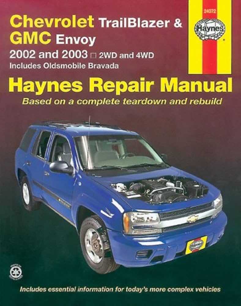 03 trailblazer owners manual