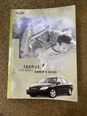 03 ford taurus owners manual