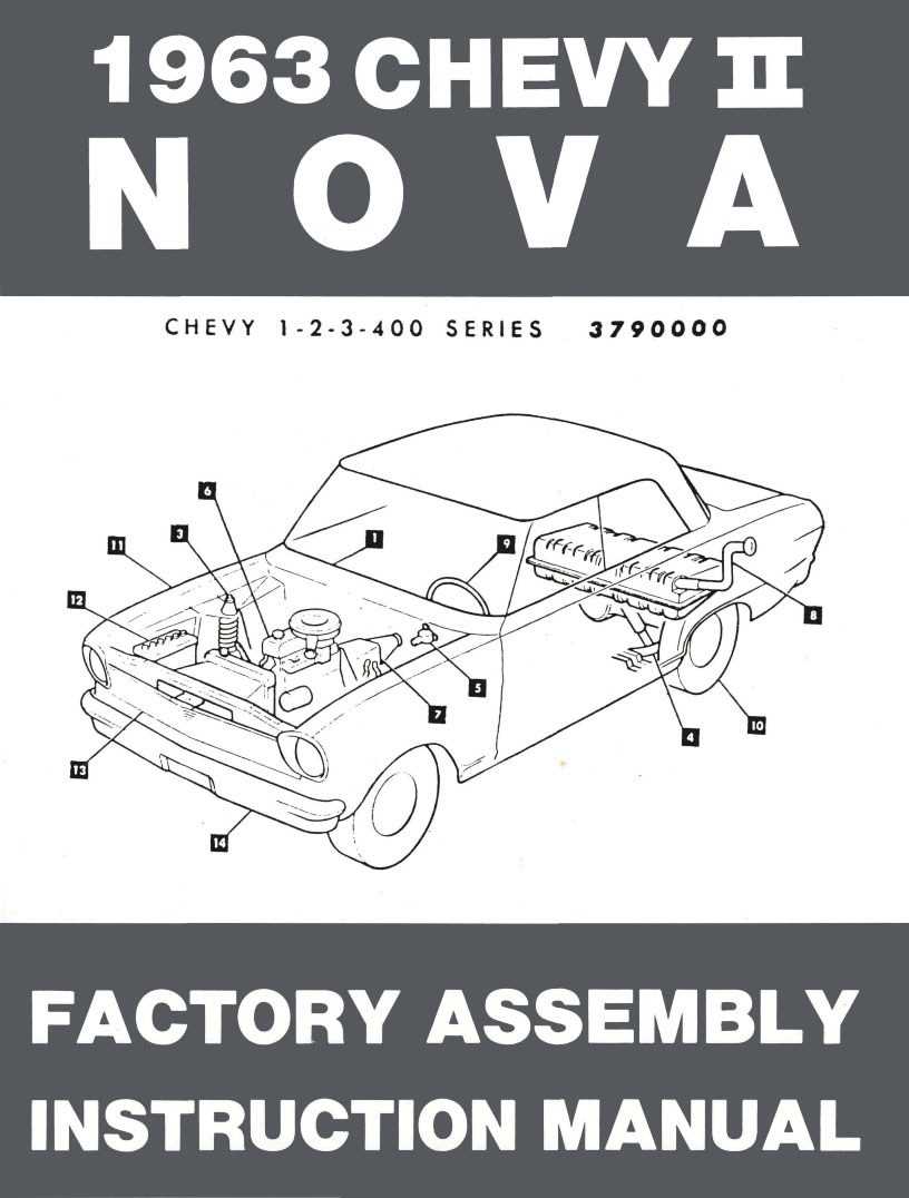 1963 chevrolet owners manual