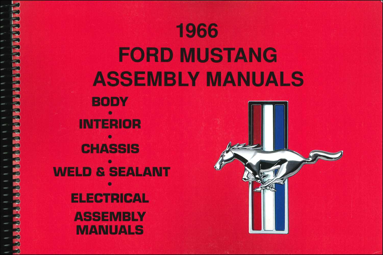 1966 mustang owners manual