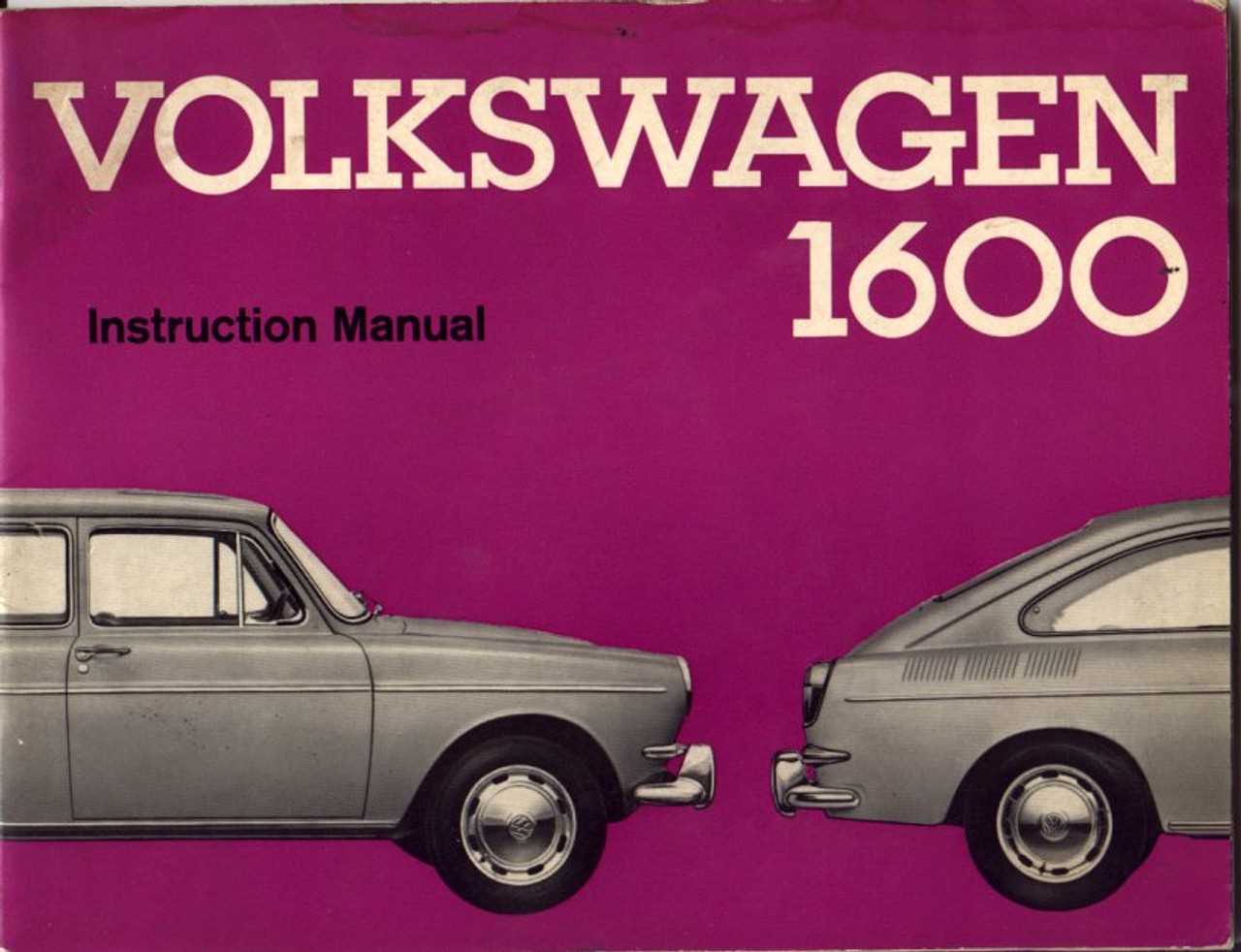 1973 vw beetle owners manual