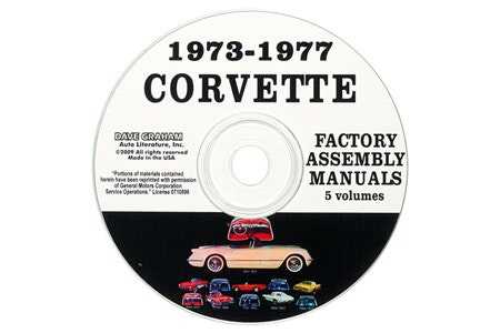 1977 corvette owners manual