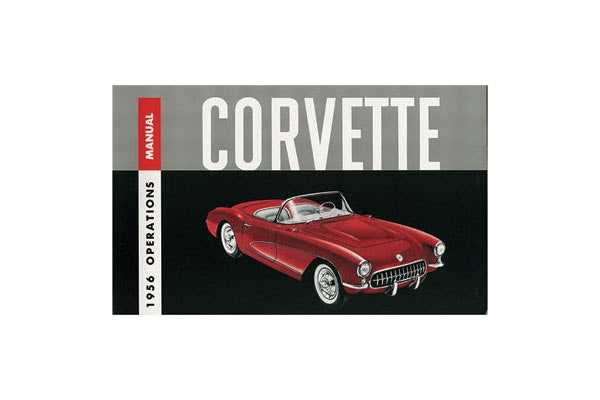 1977 corvette owners manual