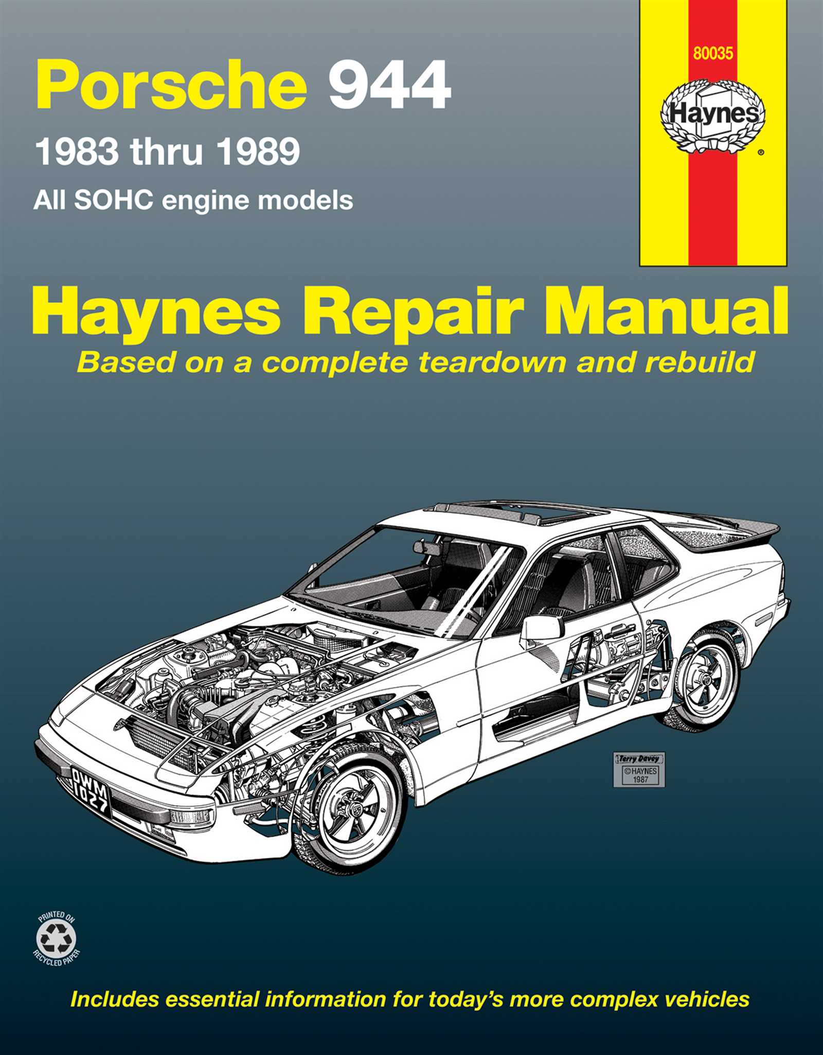 1983 porsche 944 owners manual