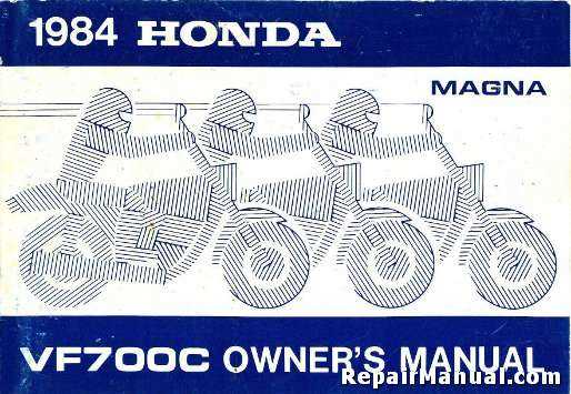 1984 honda magna 700 owners manual