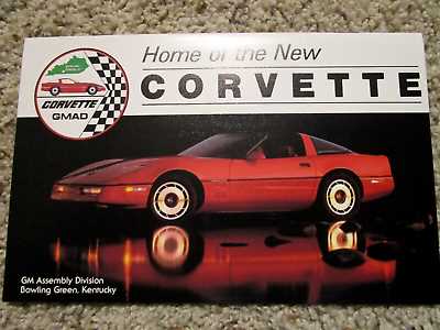 1984 corvette owners manual