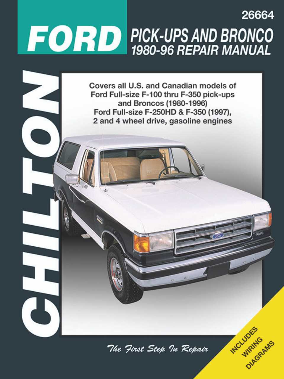 1986 ford bronco owners manual