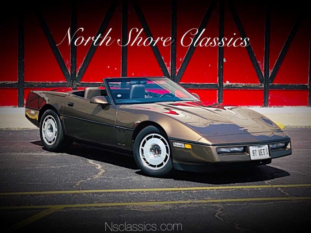 1987 corvette owners manual