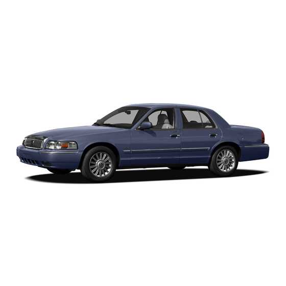 1989 mercury grand marquis owners manual