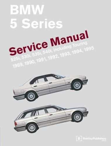 1990 bmw 525i owners manual