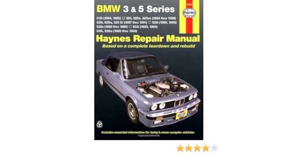 1990 bmw 525i owners manual