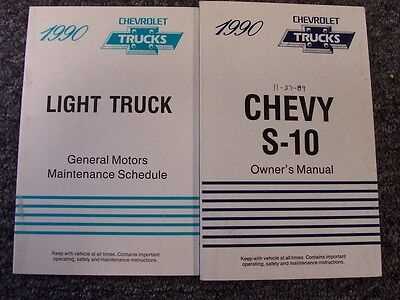 1990 chevy 1500 owners manual