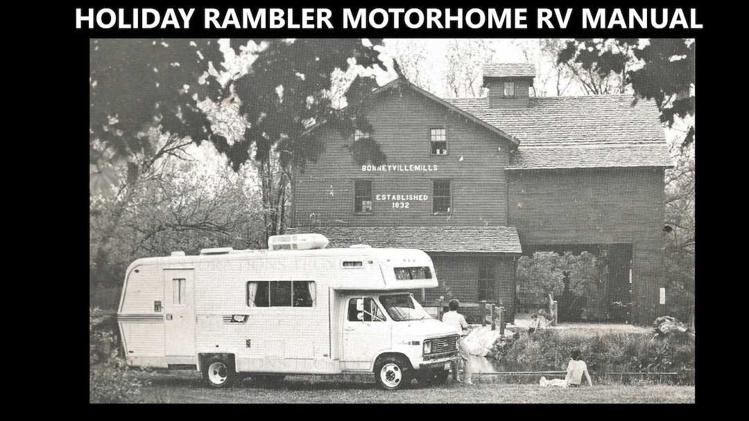 1990 holiday rambler aluma lite xl owners manual