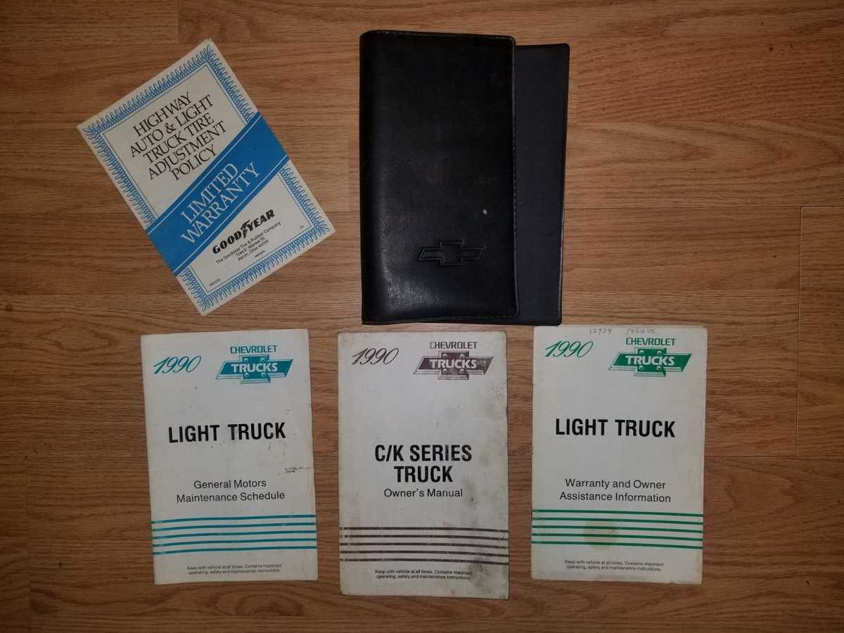 1990 chevy 1500 owners manual