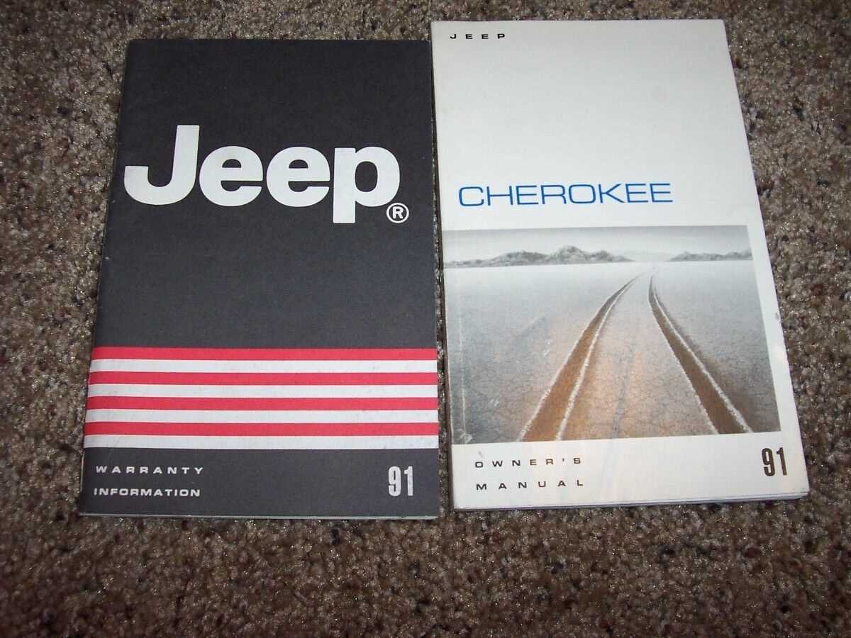 1991 jeep cherokee owners manual