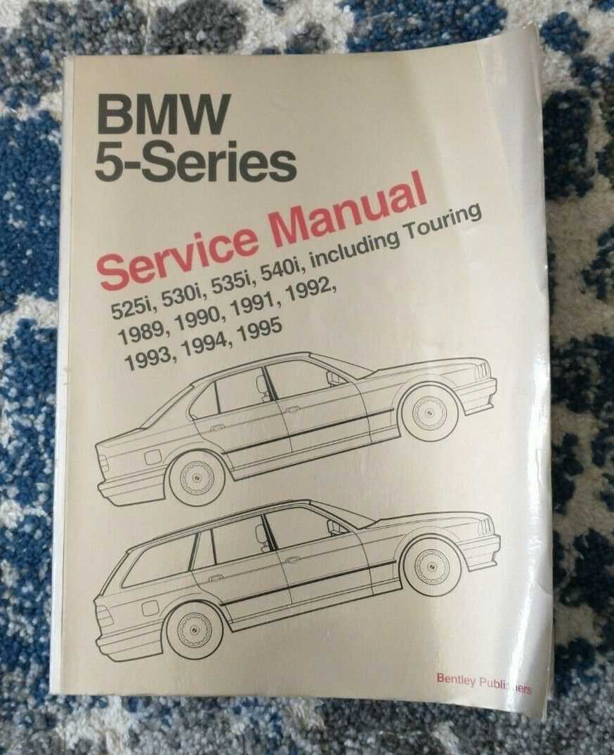 1992 bmw 525i owners manual