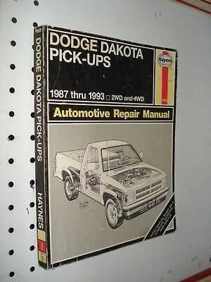 1992 dodge dakota owners manual