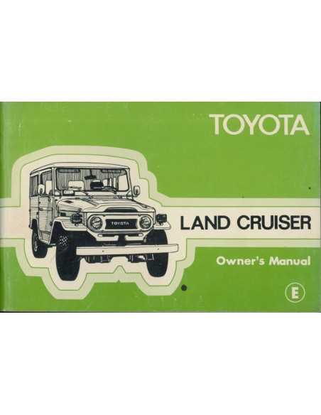 1992 toyota land cruiser owners manual