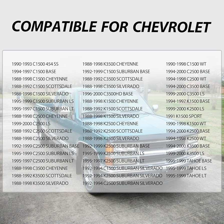 1992 chevy k1500 owners manual