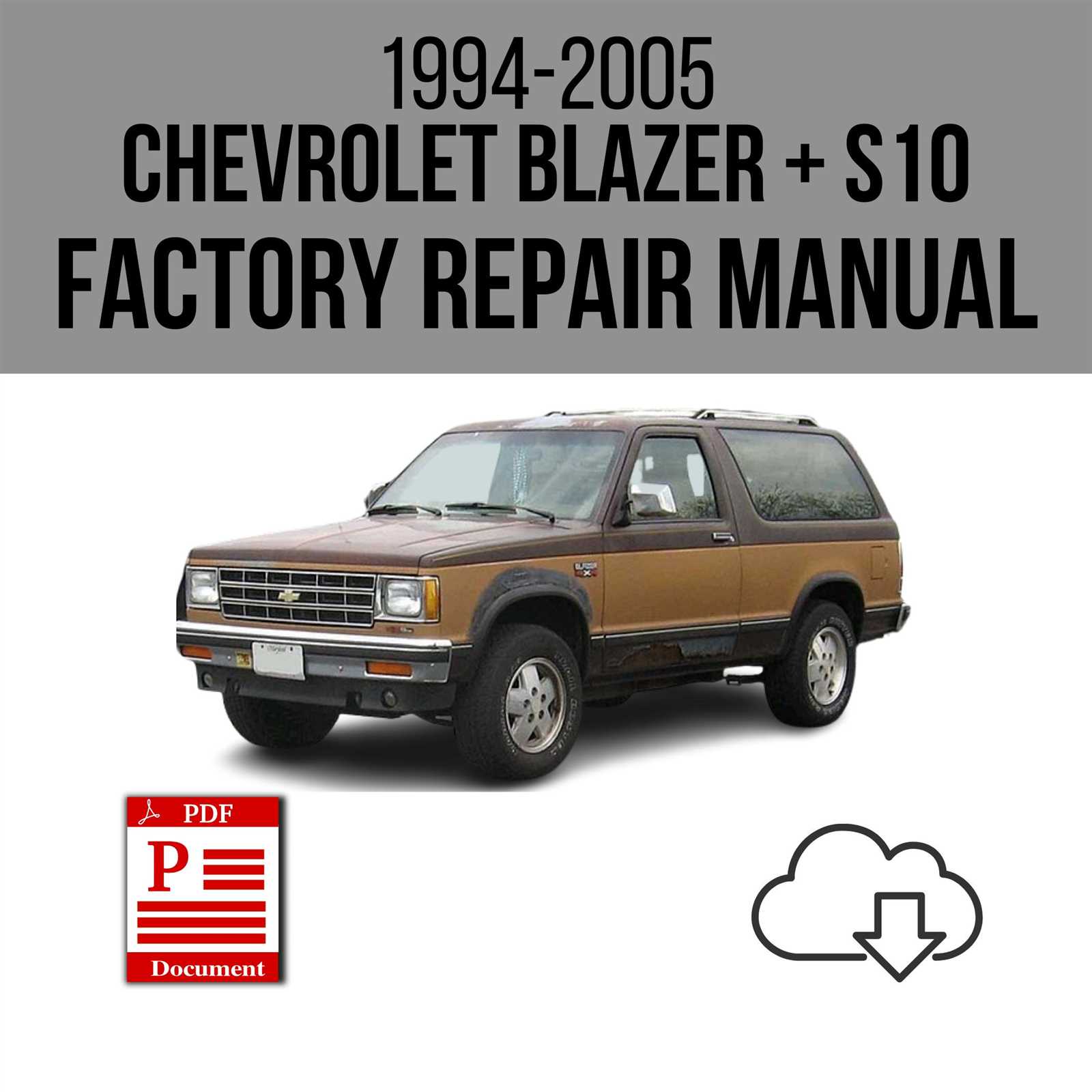 1993 chevy blazer owners manual