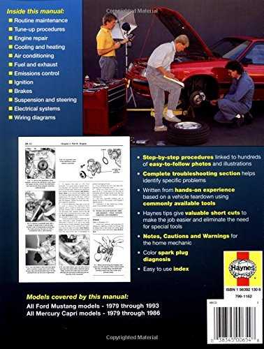 1993 ford mustang owners manual