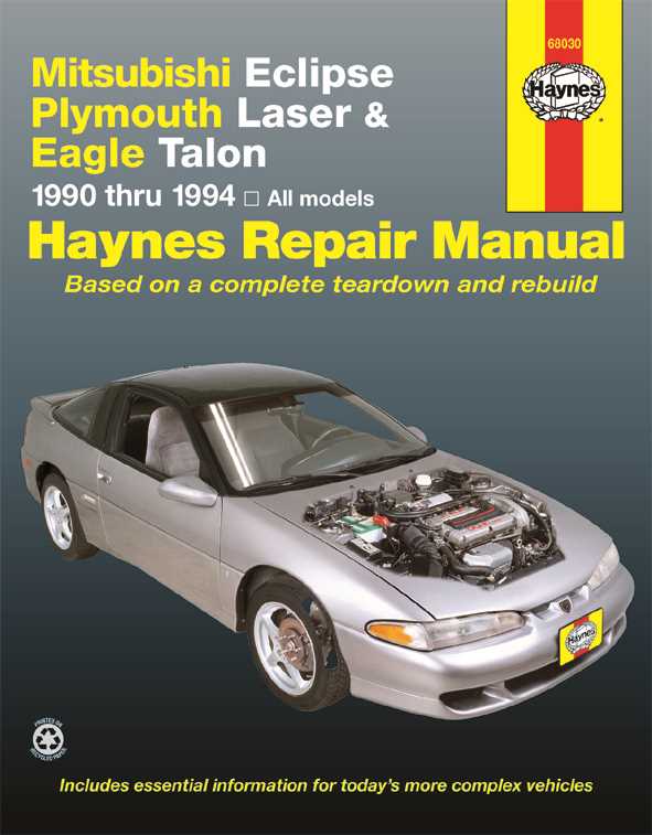 1993 mitsubishi eclipse owners manual