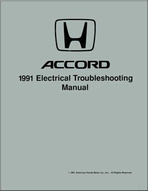 1993 honda accord lx owners manual