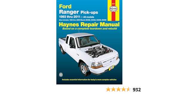 1994 ford ranger owners manual