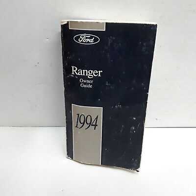 1994 ford ranger owners manual