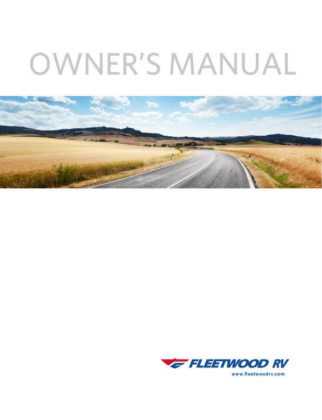 1994 mallard travel trailer owners manual