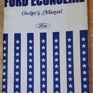 1994 ford e350 owners manual