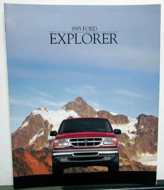 1995 ford explorer owners manual