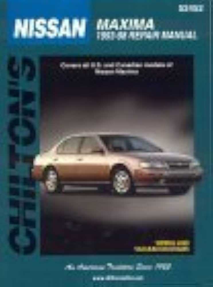 1995 nissan maxima owners manual