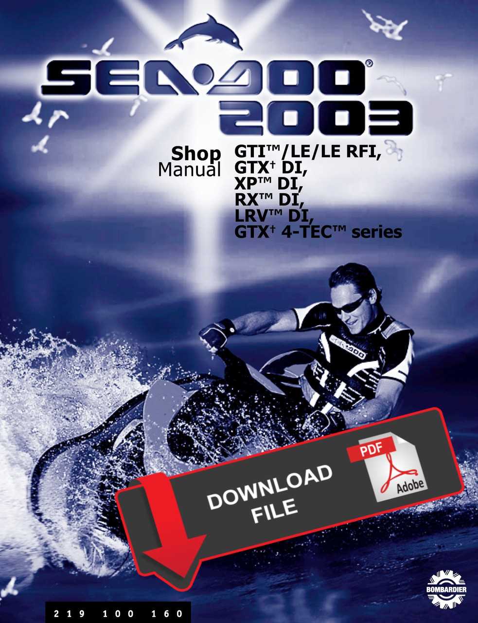 1995 seadoo xp owners manual