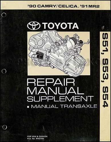 1995 toyota camry owners manual