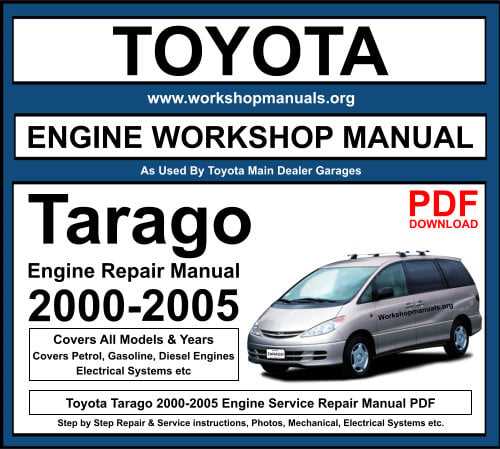 1995 toyota previa owners manual