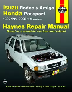 1996 honda passport owners manual