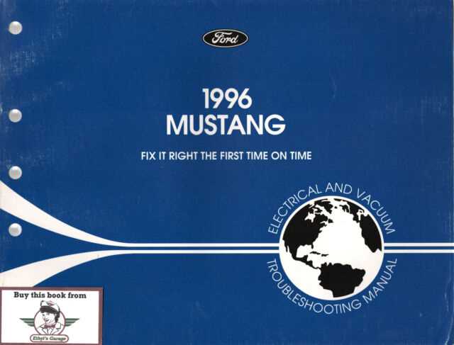 1996 mustang gt owners manual