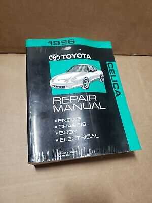 1996 toyota celica owners manual