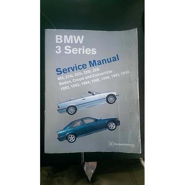 1997 bmw 318i owners manual