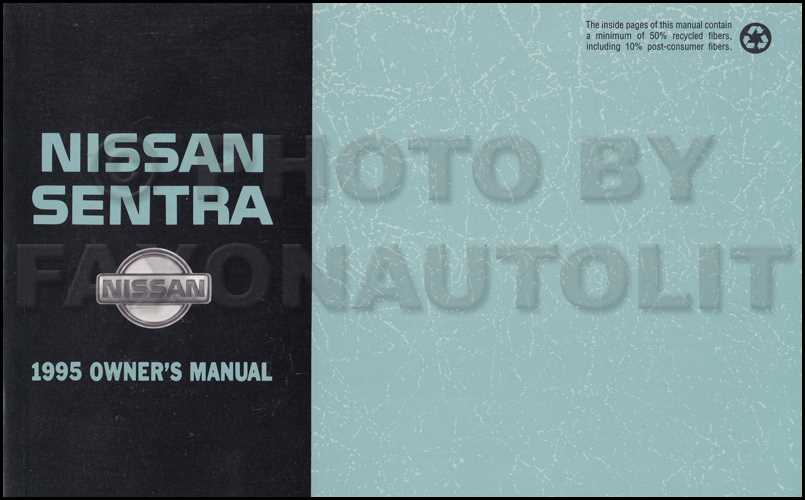 1997 nissan sentra owners manual