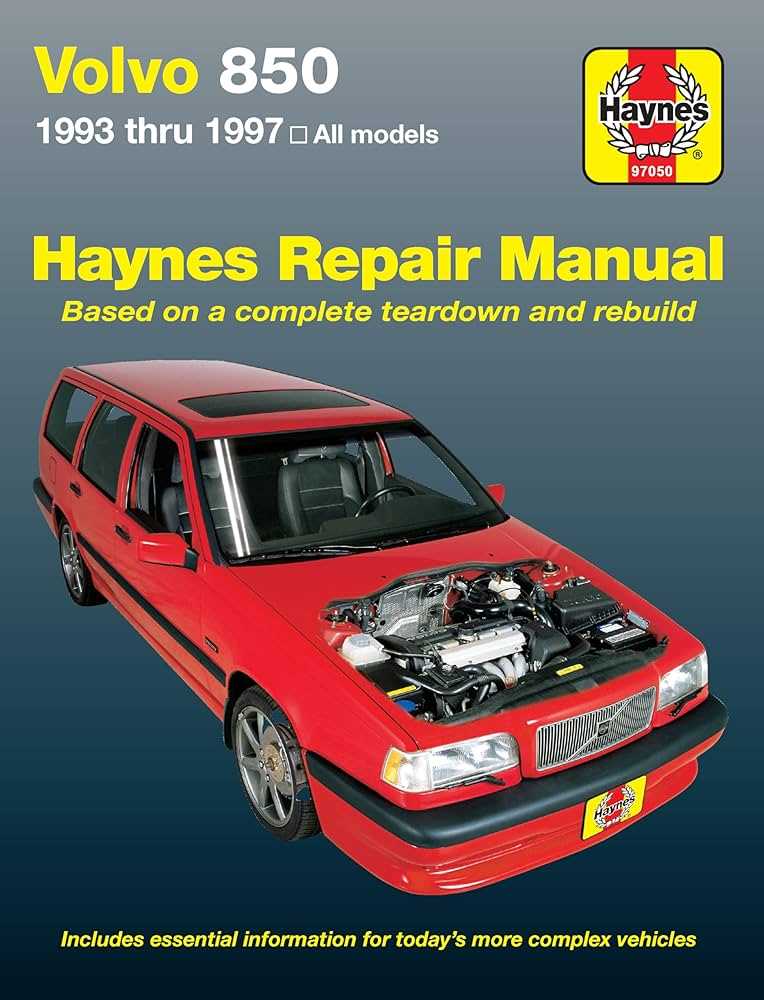 1997 volvo 850 owners manual