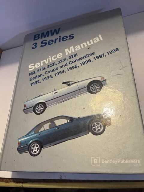 1998 bmw 318i owners manual