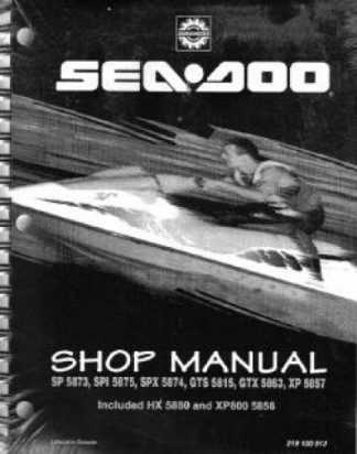 1998 seadoo gti owners manual