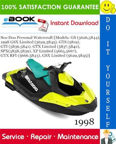 1998 seadoo gti owners manual