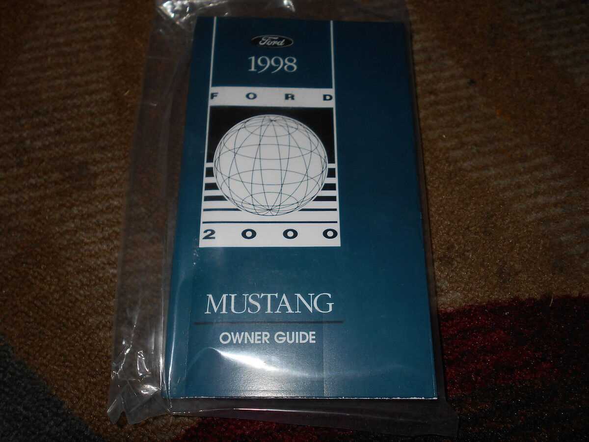 1998 ford mustang owners manual