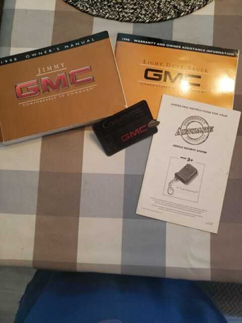 1998 gmc sierra owners manual