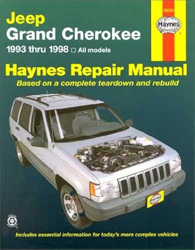 1998 jeep cherokee classic owners manual