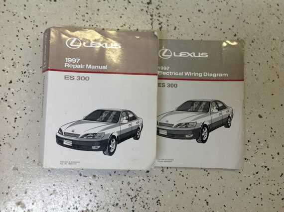 1998 lexus es300 owners manual